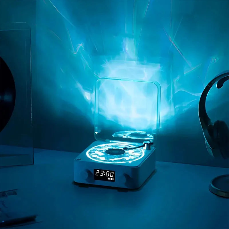 Bluetooth Speaker Retro Record Player Styled: Natural Sleep Aid Sound
